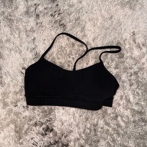 Black Lululemon Y sports bra
